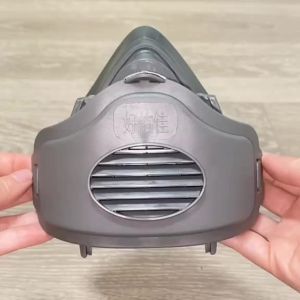JoJo Max Professional Gas & Respirator Kit - 3M Full Face Cover with Dual Cartridges Chemical/Dust/Paint Suit & Durable Construction