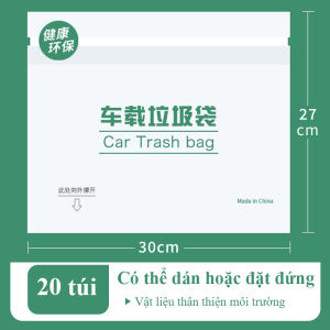 Túi đựng rác treo xe ô tô MYT túi đựng rác thế đứng và dán trên xe túi đựng rác dùng một lần nhỏ gọn tiện lợi