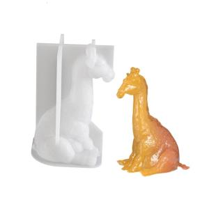 Premium Safe Silicone Craft Mold Detailed Giraffe Shape Epoxy Resin Casting DIY Decoration Projects