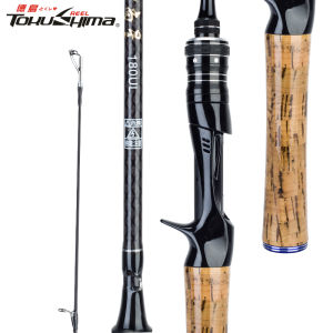 Ultralight UL 1.5m 1.68m 1.8m 1.98m Fishing Rod Full of Elasticity Sensitive Super Strong Carbon Fiber Jigging Rod Freshwater Saltwater Spinning/Casting Pole