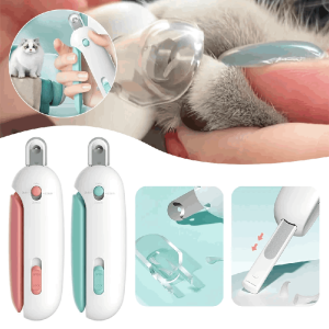 Pet Nail Clippers With Splash-Proof Cover Adjustable Round Hole Nail Cutter Nail Trimmers For Pet Nail Care