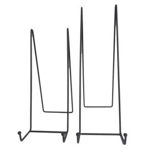 Kirilgu Delicate Iron Art Display Stands Holder For Plates Frames And Tabletop Decors 6B2Z9