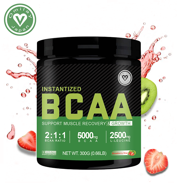 Omilay Instantized 5000 mg BCAA Drink Branched Chain Amino Acid
