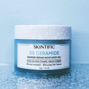 SKINTIFIC 5X Ceramide Barrier Moisture Gel 30g Kulit Sensitif Skintific Moisturizer Face Cream pelembab wajah Krim Siang Malam