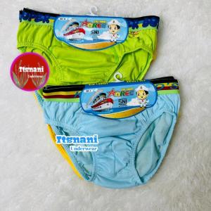 Celana Dalam Anak Cowok Agree Ag 101 Karet Boxer | Cd Anak Laki-laki Polos Bahan Katun