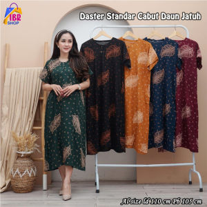 Daster Standar Lengan Pendek / Daster Bumil Busui Kancing Depan Bahan Rayon Halus dan Adem LD 110
