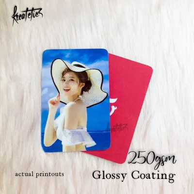 KREATECO Customized Photocards 250gsm and 300gsm MESSAGE US FIRST BEFORE CHECKOUT READ DESCRIPTION