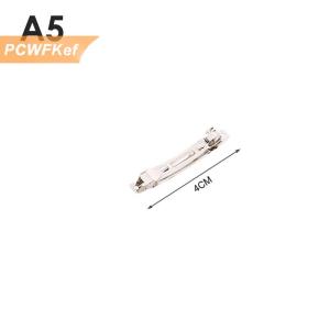 【PCWFKef】 10pcs mùa xuân tóc Clips cơ sở trống tự động barrette handmade Bow HAIRPIN DIY trang sức làm phụ kiện