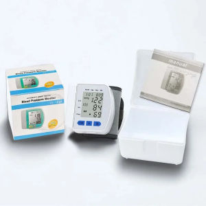Digital Wrist  Monitor Upper Arm Sphygmomanometer Automatic Tonometer Tensiom  Meter