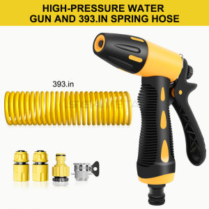 SEAMETAL High Pressure Car Washing Clean Kits 360° Rotating Spray Nozzle for Garden Watering Car Cleaning Wash Nozzle
