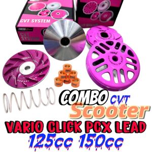 NỒI TAY GA VARIO PCX125 CLICK ( 2 vale & 4 vale ) ECO FASSTEK racing CVT scooter tproracing_motorcycle