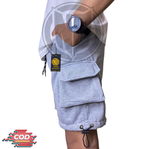 Celana Cargo Pendek Polos / Shortpant Cargo Fleece Terbaru Dan Terlaris