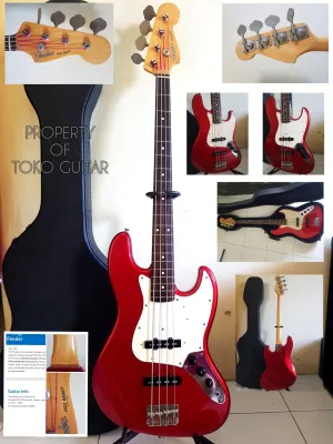 GITAR FENDER JAPAN STANDARD JAZZ BASS JB40 1994-FUJIGEN GAKI FULL ORIGINAL - dengan HARDCASE