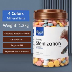Ready Stock YEE Sterilization Salt Bactericidal Salt Mineral Salt Aquarium Salt 500g For Aquarium Fish Tank Pond