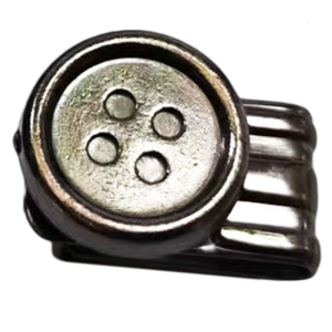 Dây đeo thời trang nút quần treo Brace Clip kim loại treo khóa cho các lứa tuổi khác nhau