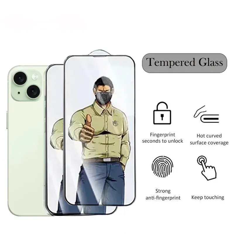 Gorilla Anti Static High-Definition Tempered Glass For iPhone 16 Pro Plus  Max 5G 2024