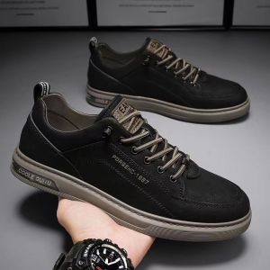EXITO Vintage Sepatu Sneakers Casual Slip on Keren Cowok Ex - 12