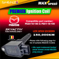 Racing Coil Prestasi Tinggi Jepun Maxspeed Untuk Mazda Skyactiv 2 3 6 CX3 CX5 CX7 CX8 CX9 Premacy Alat Ganti Nombor PE20-18-100. 