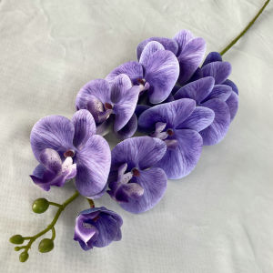 Anggrek/Orcid Latex 3D Premium 9 Kuntum Bunga