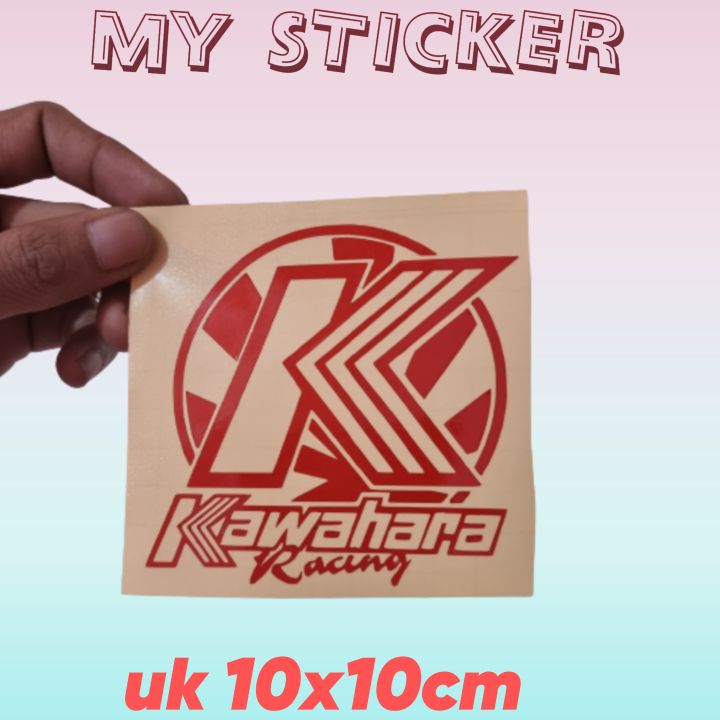 Logo Variasi Racing Motor CUTTING STIKER RACING LOGO KAWAHARA RACING , sticker variasi motor ...