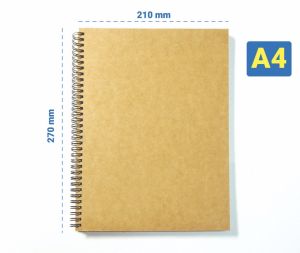 Sổ vẽ chì Sketbook 100 trang Giấy Phần Lan A4 A5 A6 - Gáy dọc