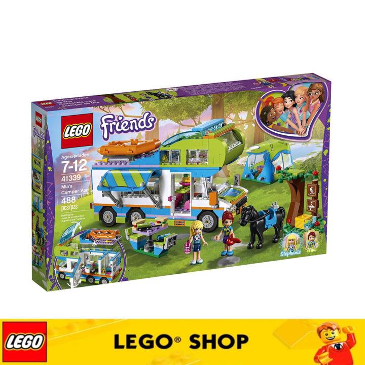 100 Original LEGO Friends Mia s Camper Van Construction Set 41339 488 pieces manufacturer discontinued Genuine GuaranteeEducational toys High end toys Genuine Lego Lazada PH