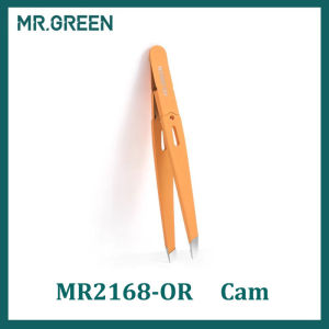 MR.GREEN Nhíp nhổ lông mày thép không gỉ mạ nhựa chống dấu vân tay độ chính xác cao gửi từ TP.HCM