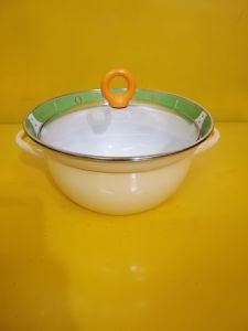 Nồi men nội địa Nhật size 27cm cao 13cm (mã 726) Dùng được bếp từ