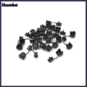 [Heartsbat] 20PC 6N-4 STRAIN BUSHING SJT 18AWG T = 0.5 ~ 1.6mm NYLON 66 Black