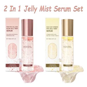 new PDRN Collagen/Kojic Acid Turmeric Face Serum For Radiance Brightening Repairing Moisturizing Skin Care Facial Liquid Glass Skin hot