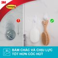 Móc dán tường chống thấm nước 3M™ Command™, BATH18, chống thấm nước, bám cực chắc, tải trọng 1.3kg, vỉ 2 cái. 