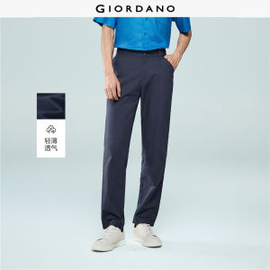 Giordano Beau Monde Men Men Pure Cotton Casual Pants Free Shipping 13116072