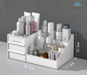 SG Seller Plastic Home Drawer Desk Desktop Storage Box Organiser MakeUp Organizer for Cosmetic