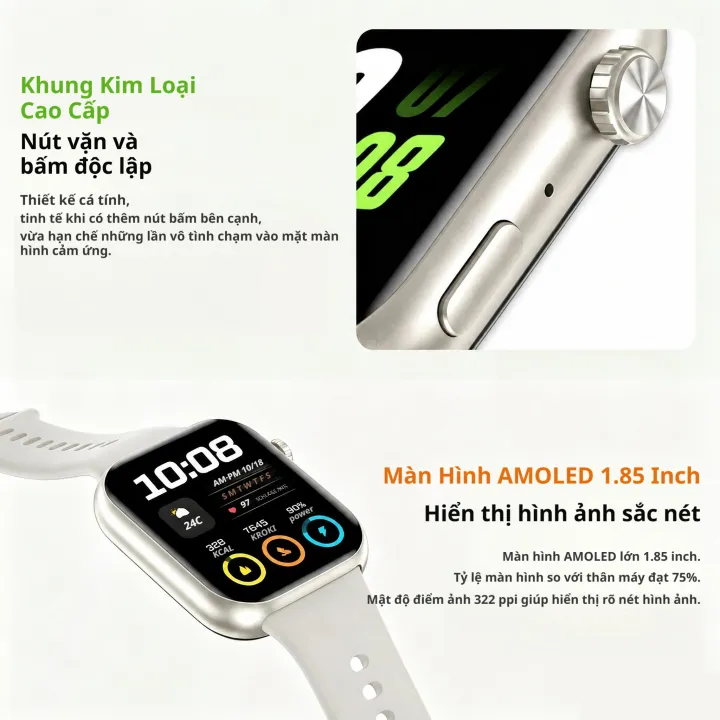 Đồng hồ thông minh HONOR CHOICE InfoWear Watch 2i | Màn hình AMOLED 1.85, Theo dõi thể dục đa dạng, Bao gồm dây đeo thay thế màu đen và trắng, 100% Chính hãng | BigBuy360 - bigbuy360.vn Đồng hồ thông minh HONOR CHOICE InfoWear Watch 2i | Màn hình AMOLED 1.85, Theo dõi thể dục đa dạng, Bao gồm dây đeo thay thế màu đen và trắng, 100% Chính hãng | BigBuy360 - bigbuy360.vn