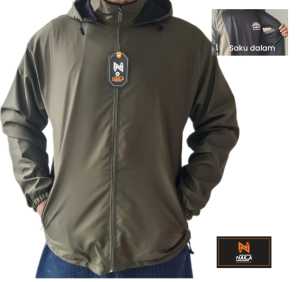 Jaket parasut pria/jaket polos kren kualitas premium