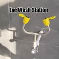 304 Stainless Steel Eye Wash Station Eyewash Device Emergency Eye Washing Tools For Lab. 