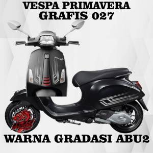 striping stiker sticker transparan vespa matic 150 cc grafis 27