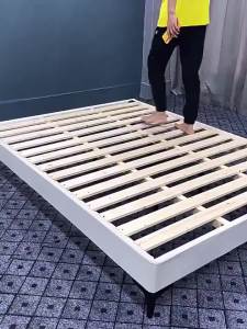 HDB Tatami Storage Bed Tatami Bed Frame without Bedside Storage Bed Frame with Storage Drawers High Double Bed Bedframe Wooden Bed Queen King Bed Storage Bed Frame