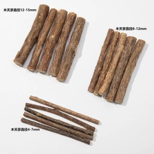 Cat Catnip Stick Chew Toy Dental Teaser Wand Bite-Resistant Boredom Relief Pet