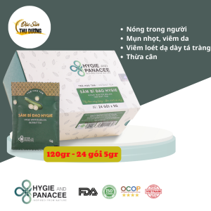 Sâm bí đao dạng trà hòa tan - Thảo dược hygie combo 24 túi - Giải khát Thanh nhiệt mát gan cung cấp năng lượng cho cơ thể