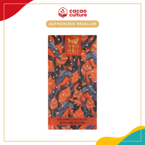 65% Dark Chocolate Bar w/ Siling Labuyo (Chili) 45g – THEO & PHILO – Fiery Chili & Choco Infusion