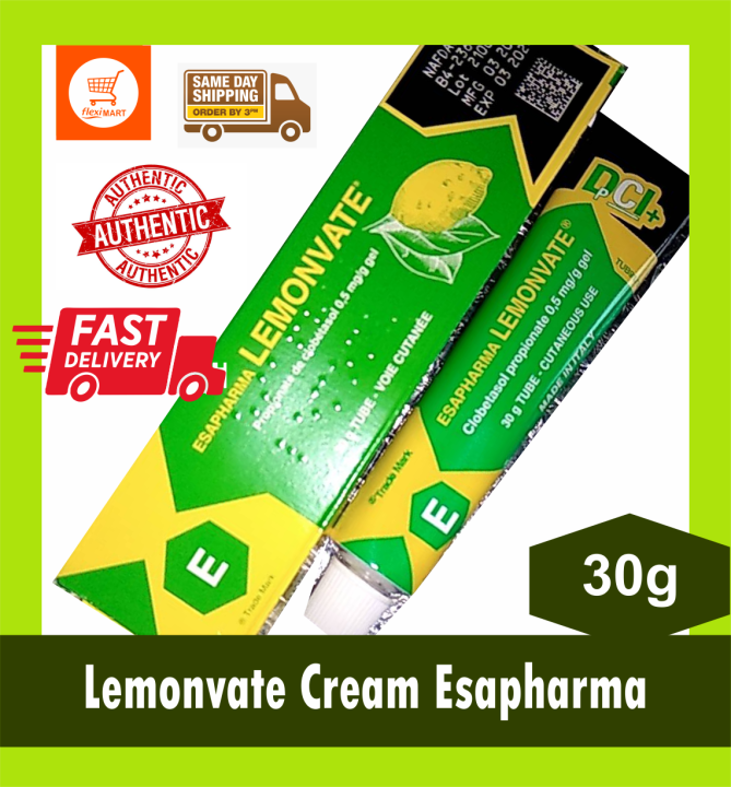 Lemonvate Cream Esapharma 30g Original MADE IN ITALY 💯 Authentic