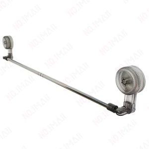 ราวแขวนผ้าสแตนเลสก้านเดียว ปรับยืดได้ 45-77 ซม. – ติดผนังด้วยสุญญากาศ ไม่ต้องเจาะ ไม่เป็นสนิม สินค้าพร้อมส่งในไทย