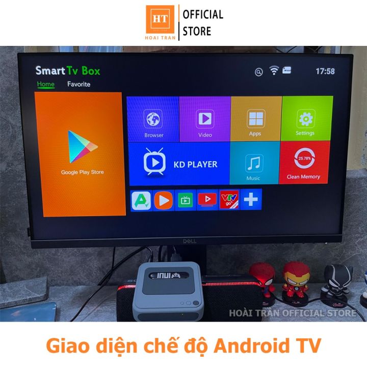 Máy chơi game INUI - X1 Pro, Android Box 4K HDMI - Hơn 50+ Hệ Giả Lập ...