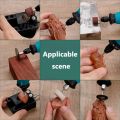 24pcs/Set Mesin Gerinda Mini Elektrik 100V-240V Pengaturan Tanpa Langkah Kecepatan Electric Grinder Mengukir Alat Pena Bor Mini Alat Pena Ukir Listrik Penggiling 3000-18000 Putaran/Menit untuk Milling Polishing. 