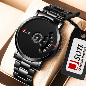 Jam Tangan Pria Dewasa Terbaru 2022 JSON Kualitas Terbaik Tahan Air Tahan Baret Full Stainles Import