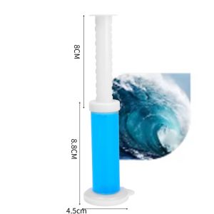 Flower Toilet Gel Cleaner Push Tube Hygienic Applicator Blossom Water Surfactant Blend Odor Home Sanitation Eliminator