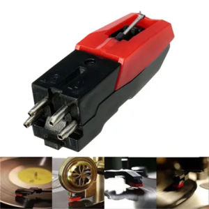 vinyl record needle เข็มแผ่นไวนิล พร้อมเข็มสไตลัสสำหรับเปลี่ยนอุปกรณ์เสริมสำหรับเครื่องเล่นแผ่นเสียงไวนิล