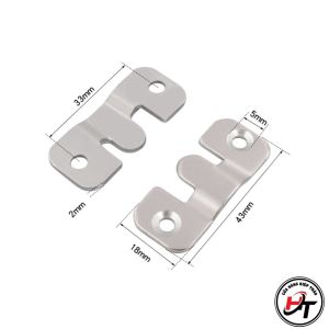 Móc treo tranh inox 304 pát treo khung ảnh tấm hình lên tường MCKT-IN