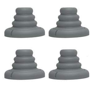 Gói 4 miếng bảo vệ Ốp viền silicon đệm silicon miếng đệm nâng cấp để hấp thụ tác động và bảo vệ đồ nội thất trong nhà